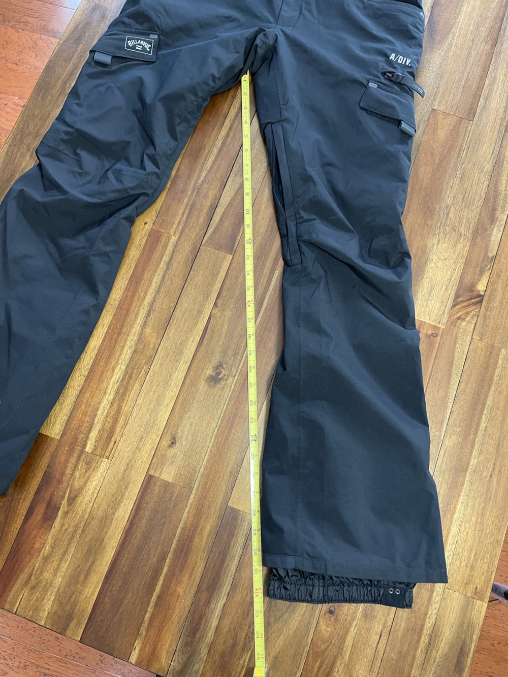 Billabong Men’s Black Waterproof Ski Snow Pants Size Medium - Picture 6 of 8